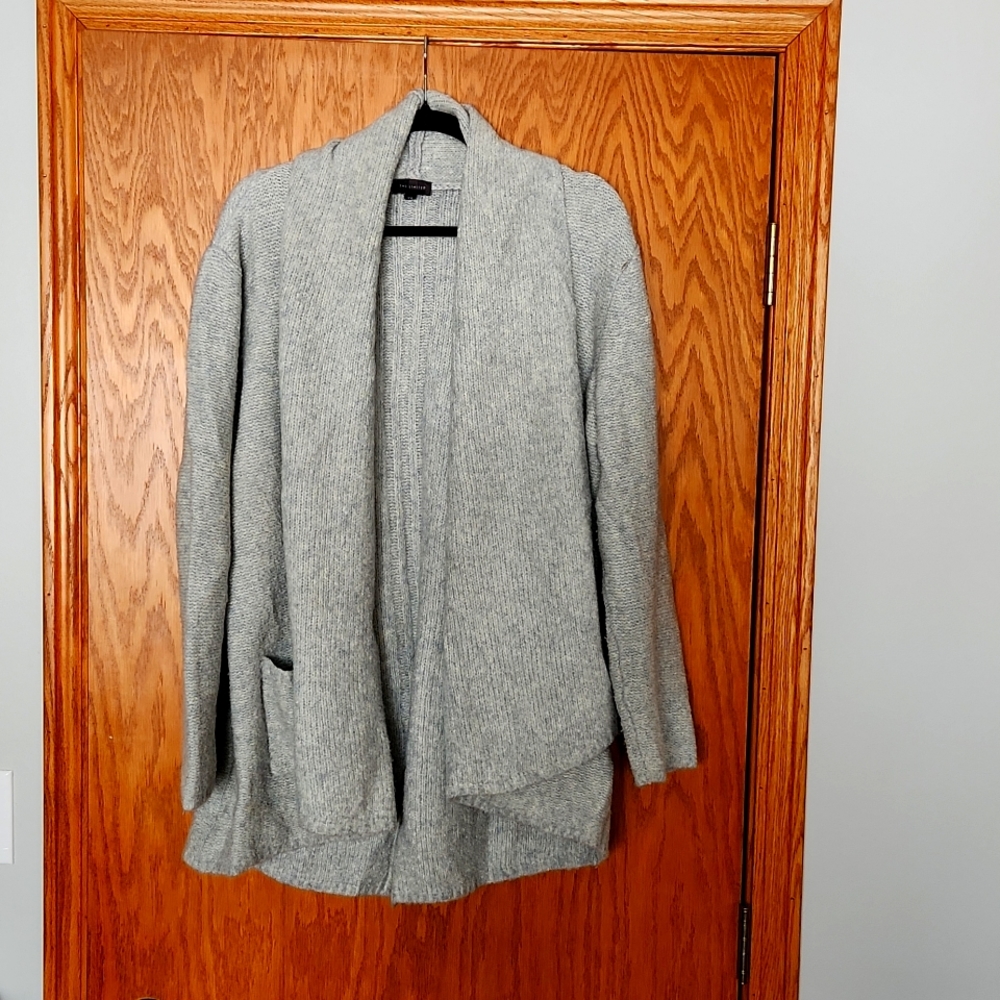 The Limited blue cardigan, subtle blue and white colors,  in pictures, size xxl